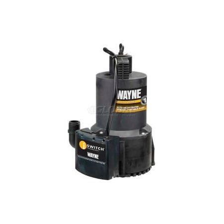 Wayne Water Systems Wayne EEAUP250 1/4 HP Auto On/Off Utility Pump 57729-WYN1